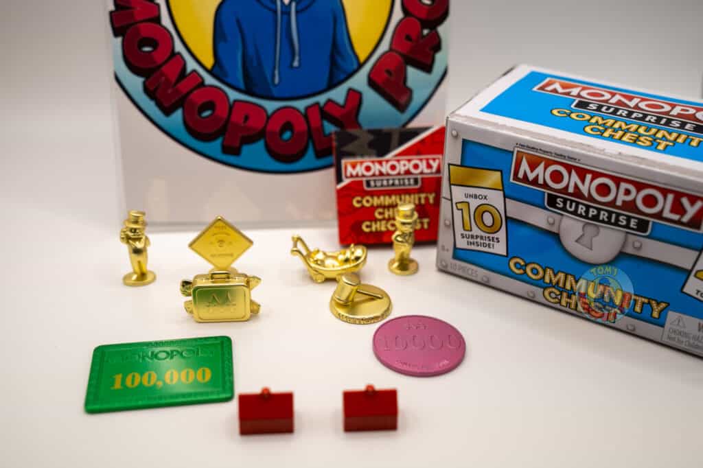 Monopoly Surprise Community Chest 1 contents