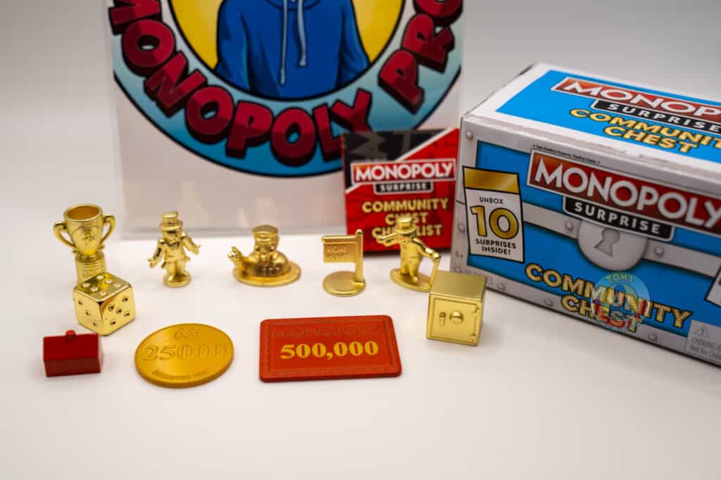 Monopoly Surprise Community Chest 2 contents